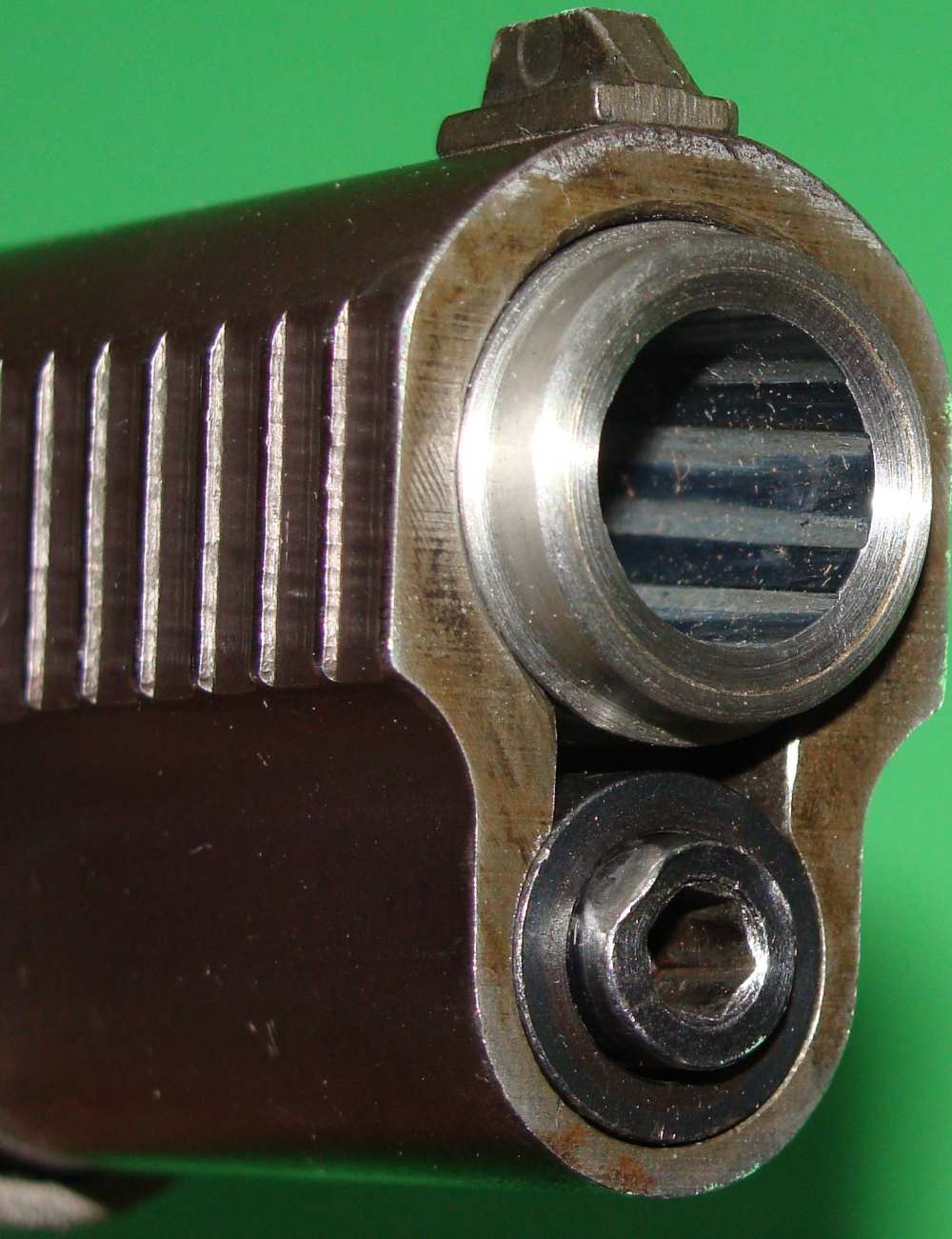 PARA ORDNANCE NICKEL FRAME WITH TZ HARD SLIDE .45ACP W/EXTRAS-img-21