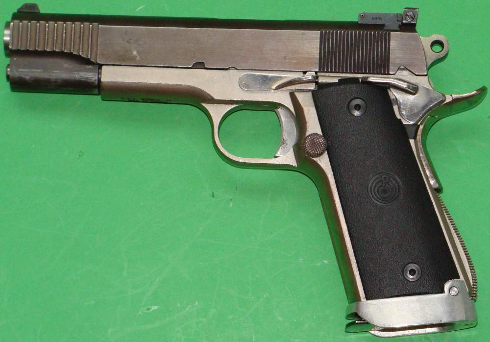 PARA ORDNANCE NICKEL FRAME WITH TZ HARD SLIDE .45ACP W/EXTRAS-img-0