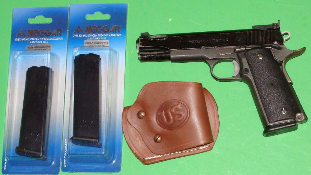PARA ORDNANCE P14 - 45 SEMI AUTO PISTOL .45ACP PORTED W/EXTRAS-img-1
