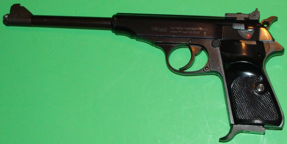 WALTHER PP SPORT SEMI AUTO PISTOL .22LR 8.25"BBL INTERARMS IMPORT 1969-img-2