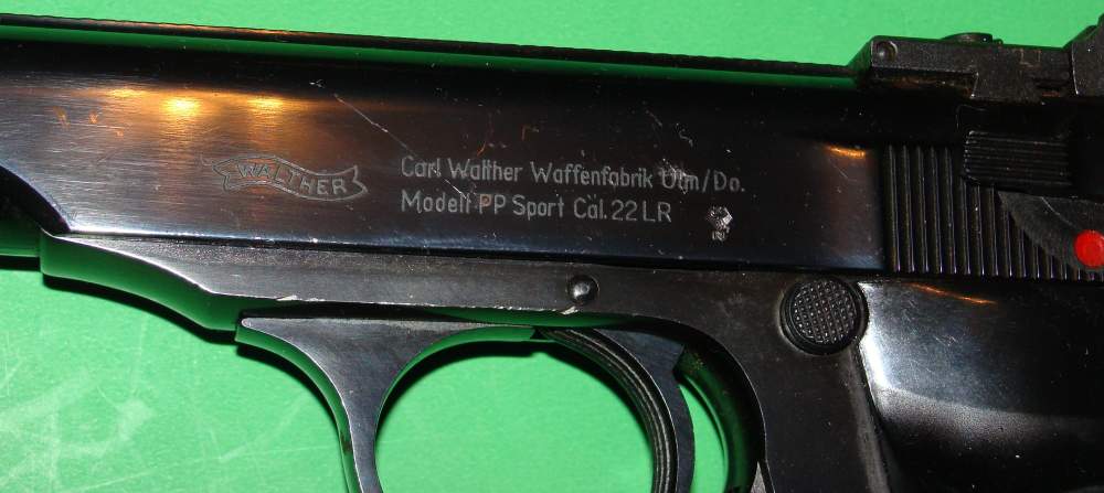 WALTHER PP SPORT SEMI AUTO PISTOL .22LR 8.25"BBL INTERARMS IMPORT 1969-img-25