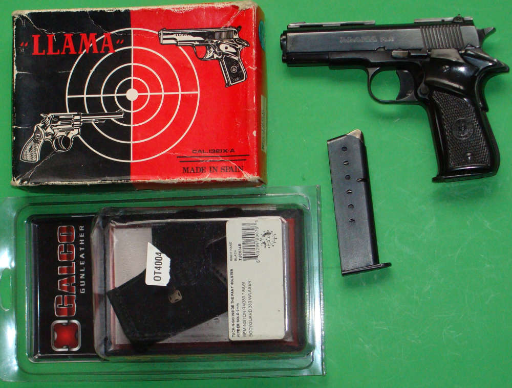 LLAMA   GABILONDO Y CIA VITORIA  32 X-A SEMI AUTO PISTOL .32ACP W/ BOX-img-4