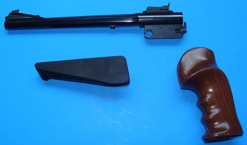 THOMPSON CENTER CONTENDER 10" BARREL .357MAG CHOATE FOREEND FACTORY WOOD GR-img-0