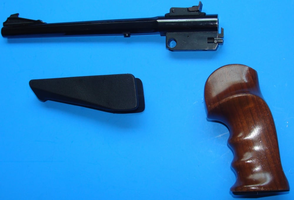 THOMPSON CENTER CONTENDER 10" BARREL .357MAG CHOATE FOREEND FACTORY WOOD GR-img-1