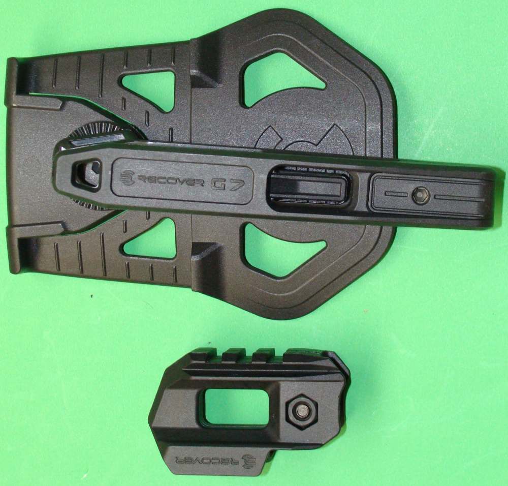 RECOVER TACTICAL BRACE UNIT FOR GLOCK 21 G21, WOLF LAKE 9" BARREL, EXTENDED-img-3