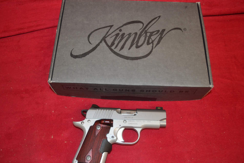Kimber Micro9 w/Laser Grip 3.15"Barrel, Layaway Available.-img-1