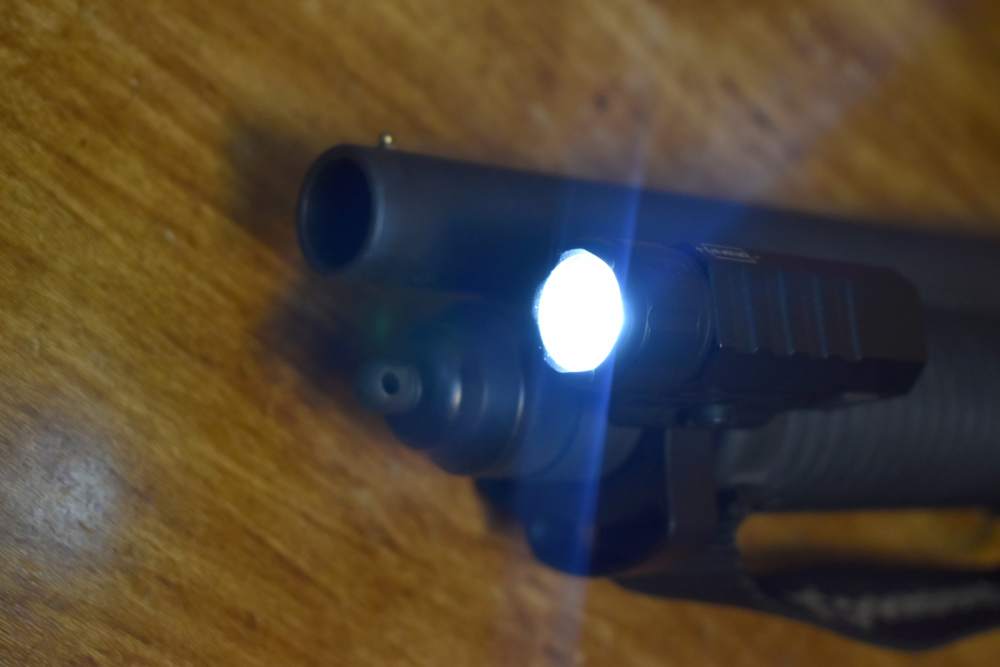Mossberg 590 Shockwave 12 Gauge 14" Pump Crimson Trace Laser Saddle Bundle-img-17