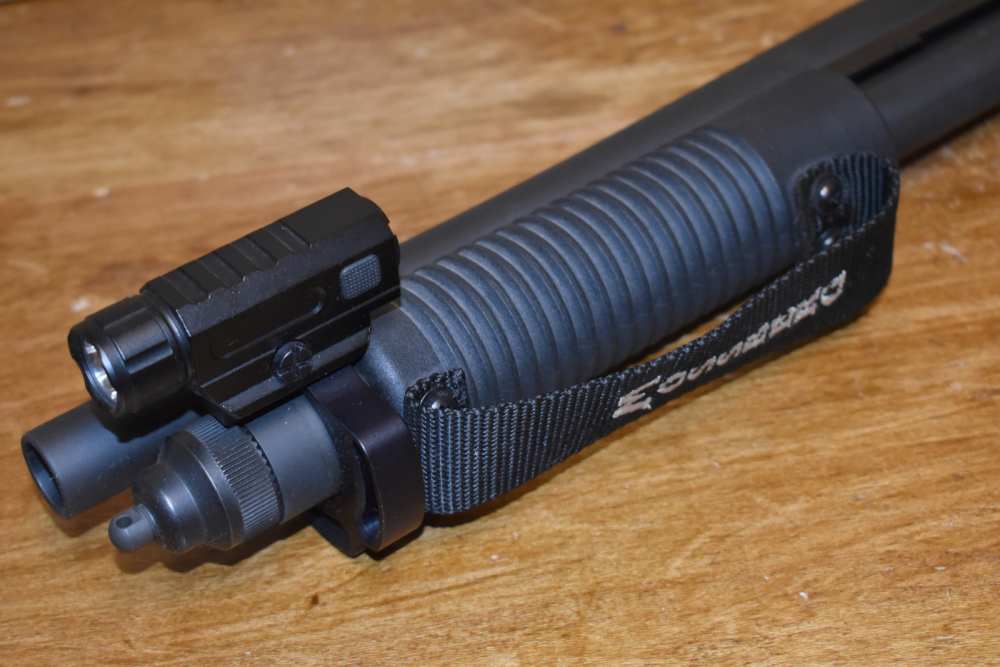 Mossberg 590 Shockwave 12 Gauge 14" Pump Crimson Trace Laser Saddle Bundle-img-12