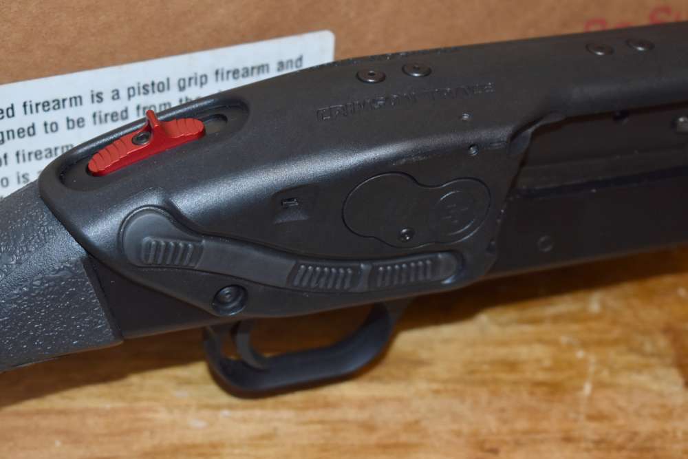 Mossberg 590 Shockwave 12 Gauge 14" Pump Crimson Trace Laser Saddle Bundle-img-7