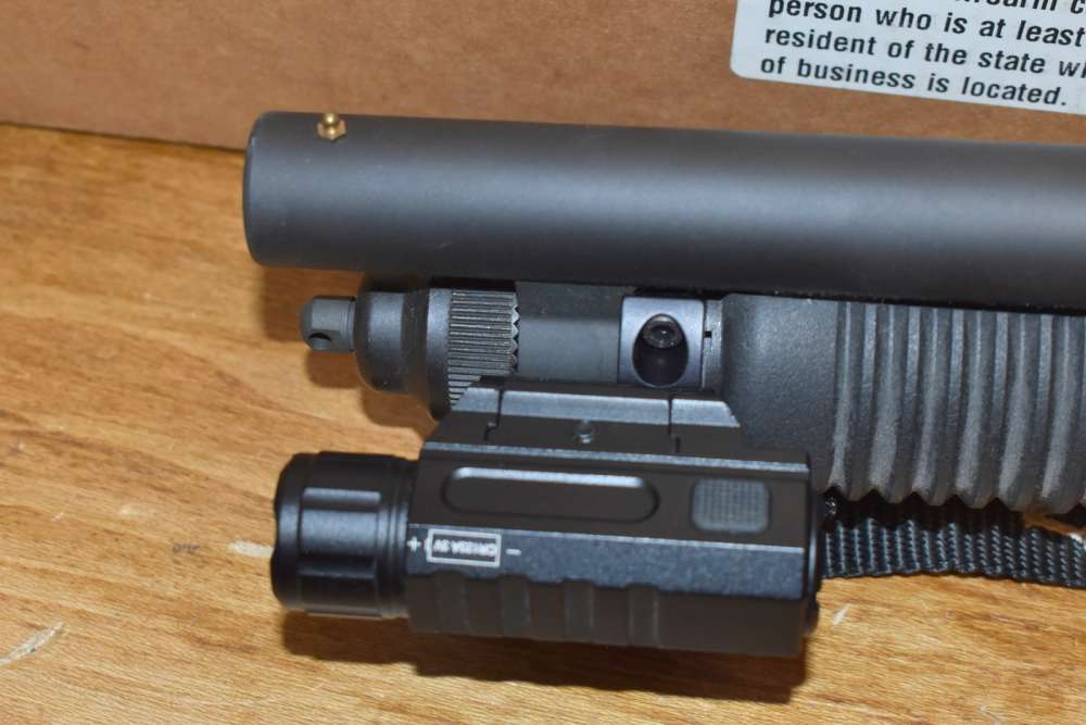 Mossberg 590 Shockwave 12 Gauge 14" Pump Crimson Trace Laser Saddle Bundle-img-18