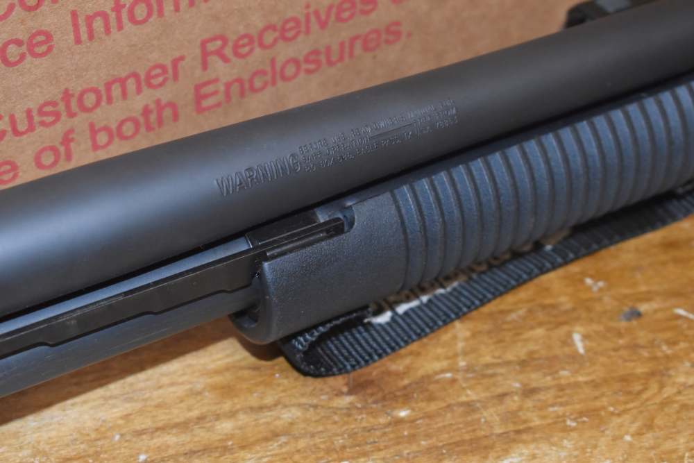 Mossberg 590 Shockwave 12 Gauge 14" Pump Crimson Trace Laser Saddle Bundle-img-9