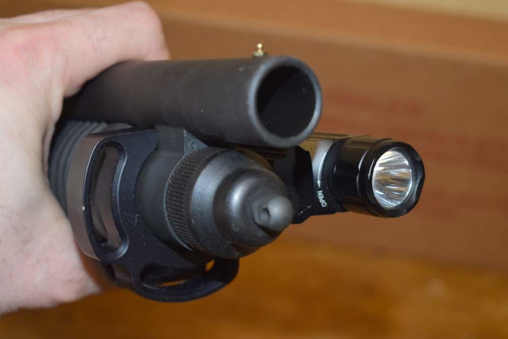 Mossberg 590 Shockwave 12 Gauge 14" Pump Crimson Trace Laser Saddle Bundle-img-19