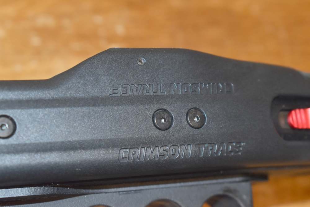 Mossberg 590 Shockwave 12 Gauge 14" Pump Crimson Trace Laser Saddle Bundle-img-15