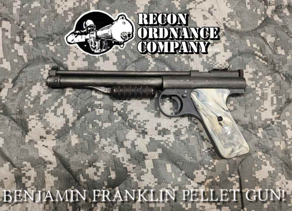 Benjamin Franklin Pellet Pistol!-img-0