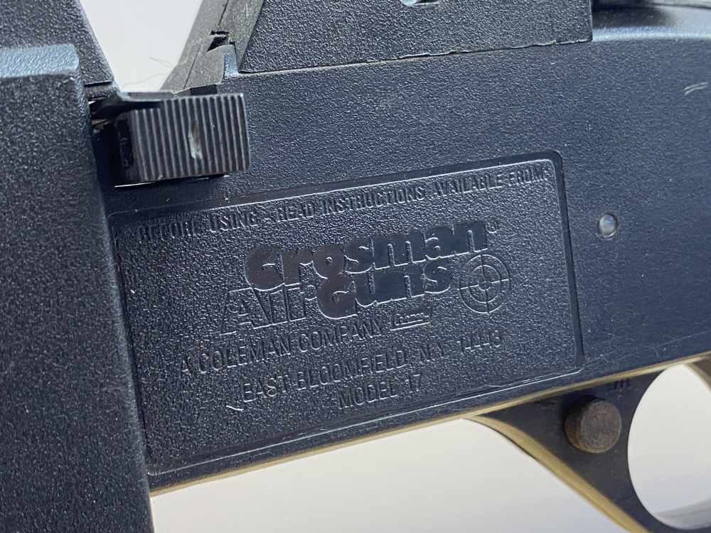 Crosman AirGuns AIR-17 .177 Black 18.5" *VINTAGE M16A1 STYLE AIR RIFLE*-img-10