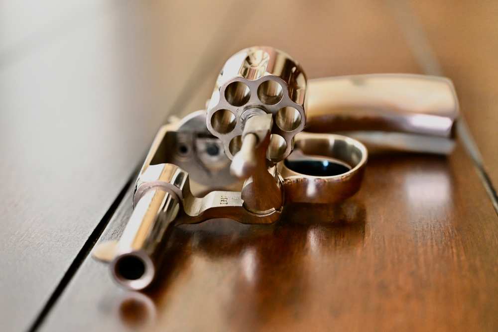 1903 Colt New Police .32 Colt 2.5" Nickel Pearl Stocks Collector-Grade!-img-16