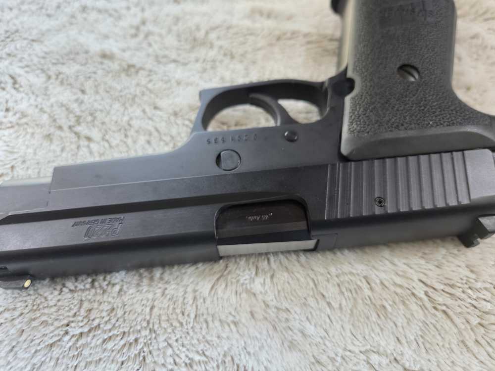 SIG Sauer P220 Pistol .45 ACP German-Marked Slide -img-7