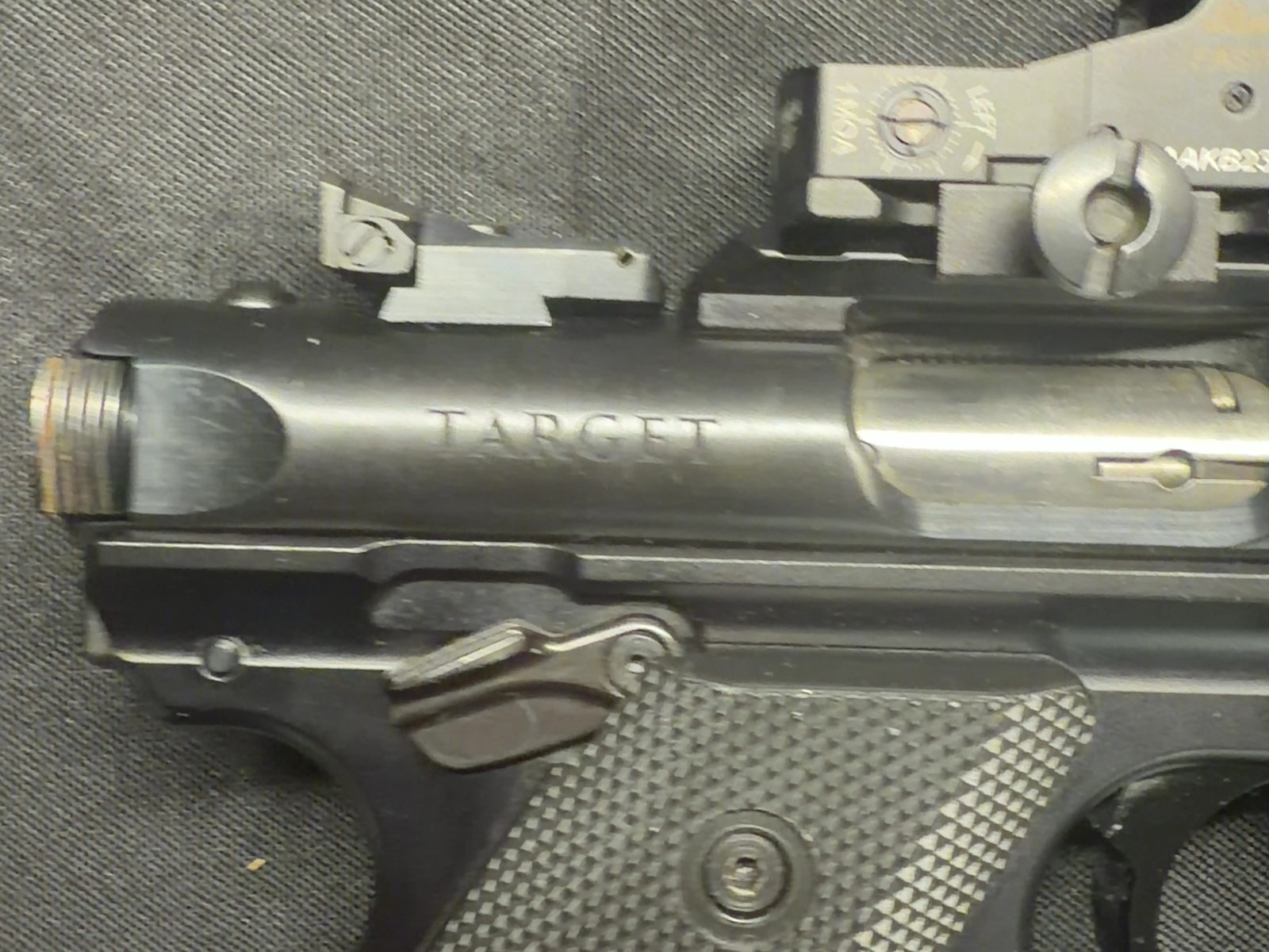 Ruger Mark IV 22 Long Rifle Target-img-3