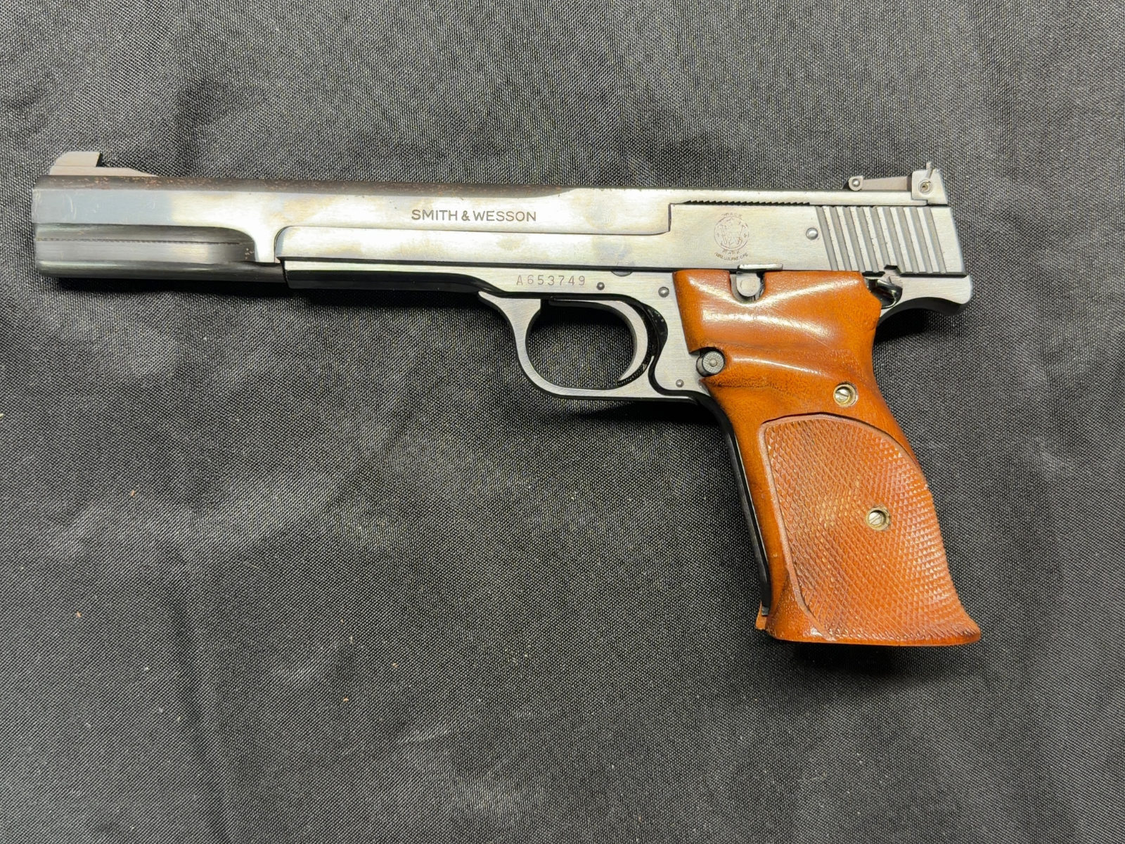 Smith & Wesson Model 41 22 Long Rifle 7.375 Barrel-img-2