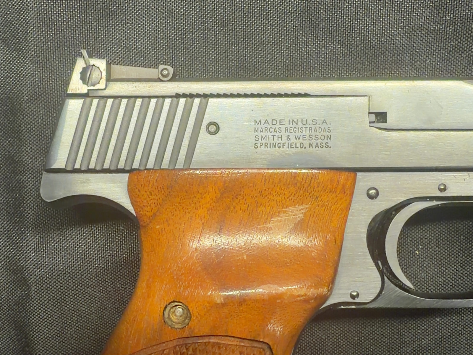 Smith & Wesson Model 41 22 Long Rifle 7.375 Barrel-img-3