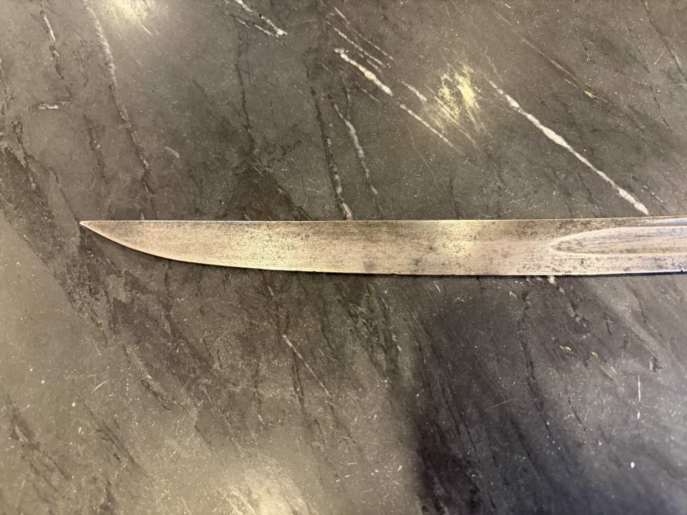 Antique US Officer Grade Model 1840 Cavalry Saber WKC Etched Blade -img-4