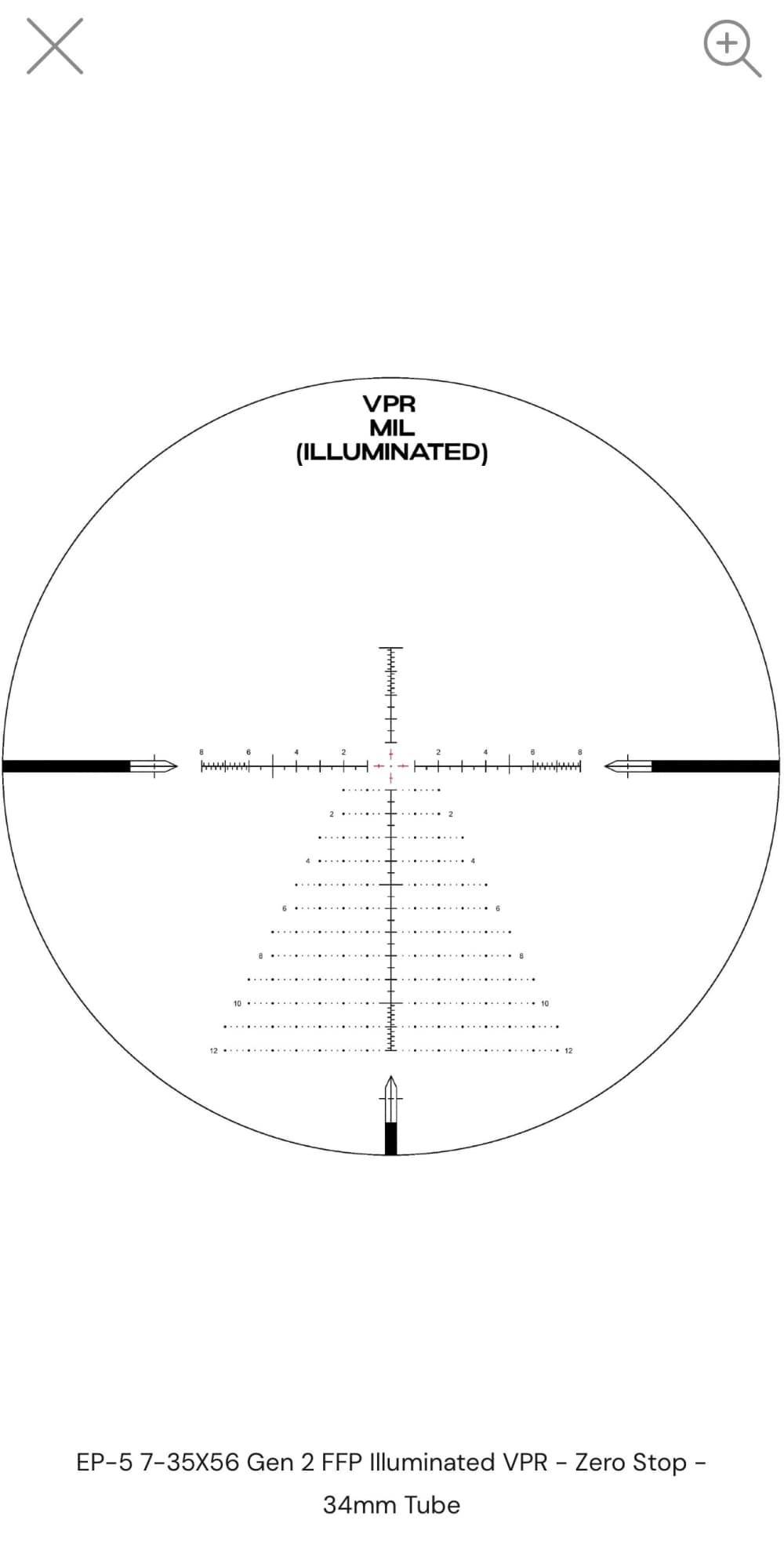 Arken EP-5 7-35X56 Gen 2 FFP Illuminated MIL VPR - Zero Stop TAKE A SHOT!-img-10