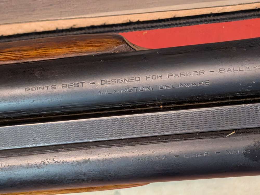 Parker-Ballard Points Best SxS Shotgun – Spanish Made -img-6