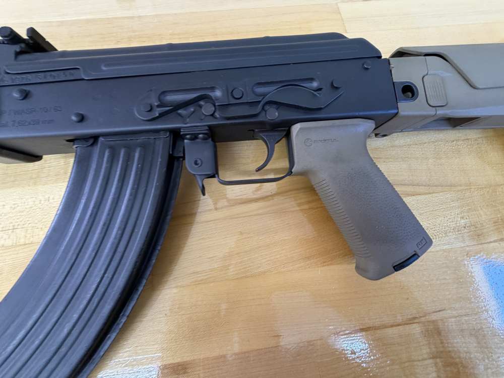 CAI Imported WASR AK-47 Semi-Auto Rifle w/ Magpul Stock - GUNSMITH SPECIAL!-img-13
