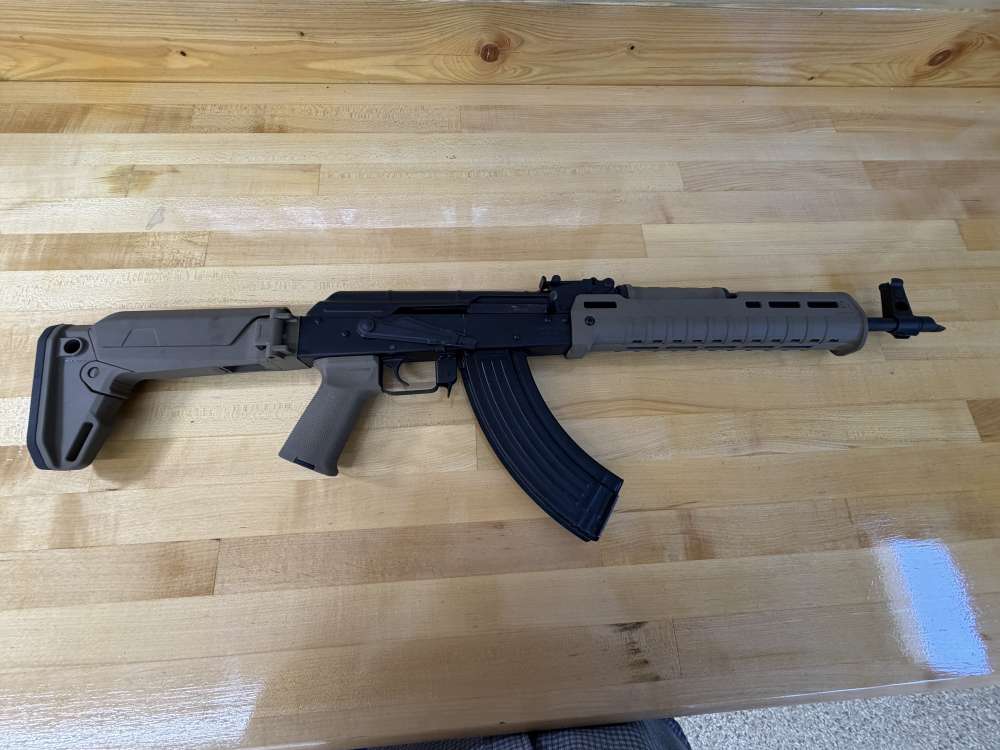 CAI Imported WASR AK-47 Semi-Auto Rifle w/ Magpul Stock - GUNSMITH SPECIAL!-img-1
