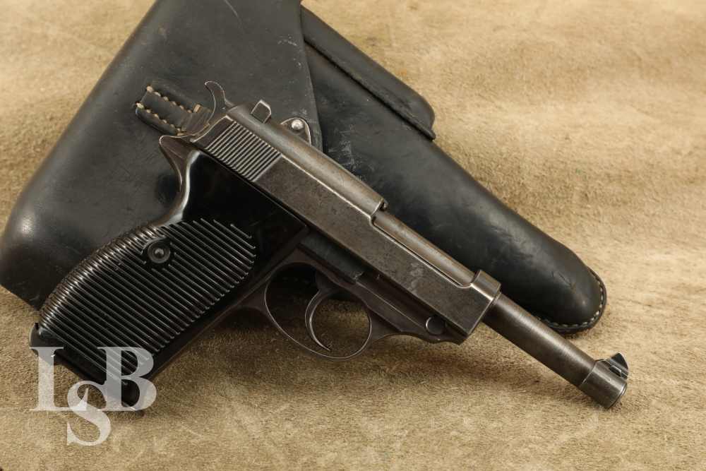 Matching WWII German Walther P.38 P-38 ac44 9mm Semi-Auto Pistol, 1944 C&R-img-0
