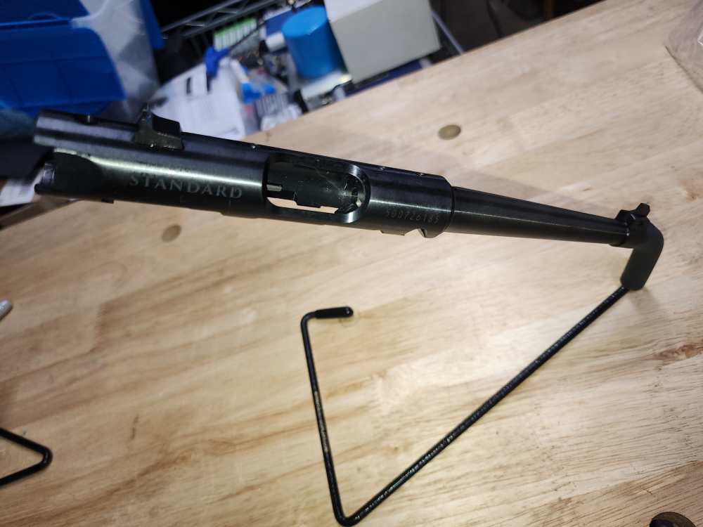  Ruger Mark iv (4) Standard 6" barrel upper blue new -img-0