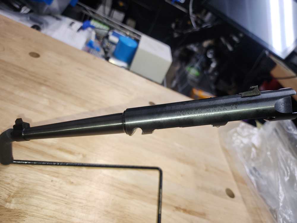  Ruger Mark iv (4) Standard 6" barrel upper blue new -img-3