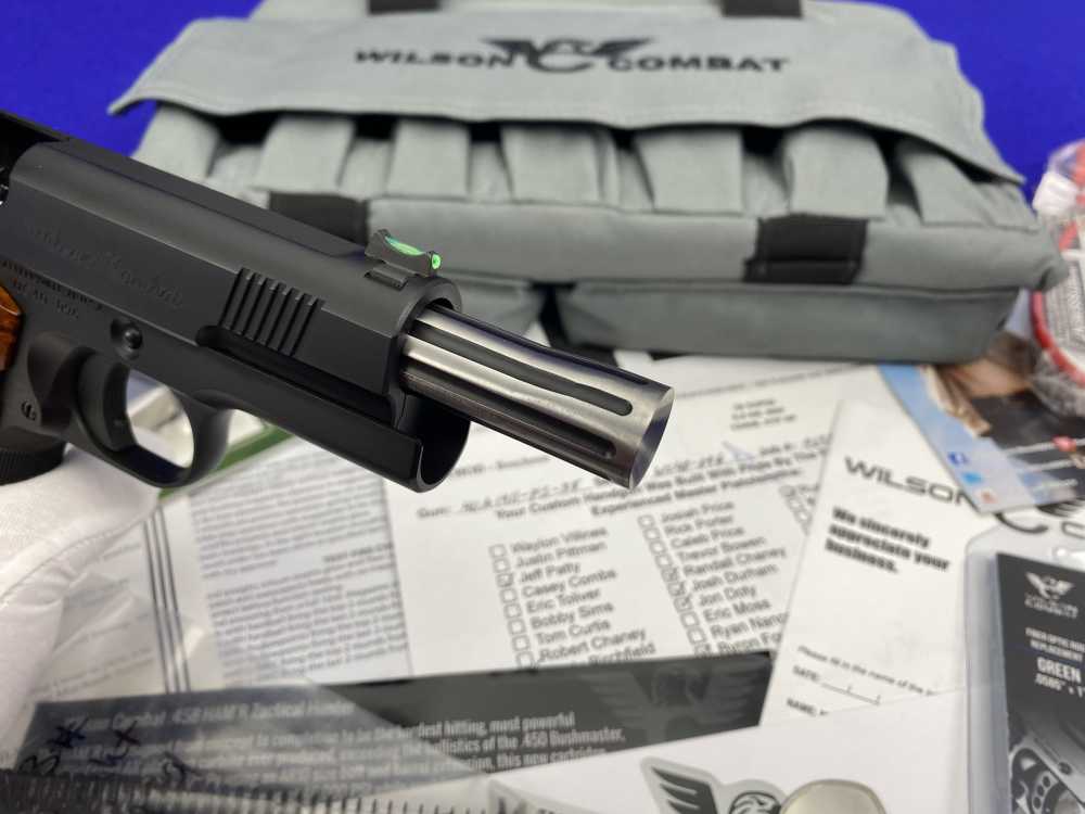 SCARCE Wilson Combat 1911 CQB 40TH ANNIVERSARY .38 Super *CONSUMER UNFIRED*-img-40
