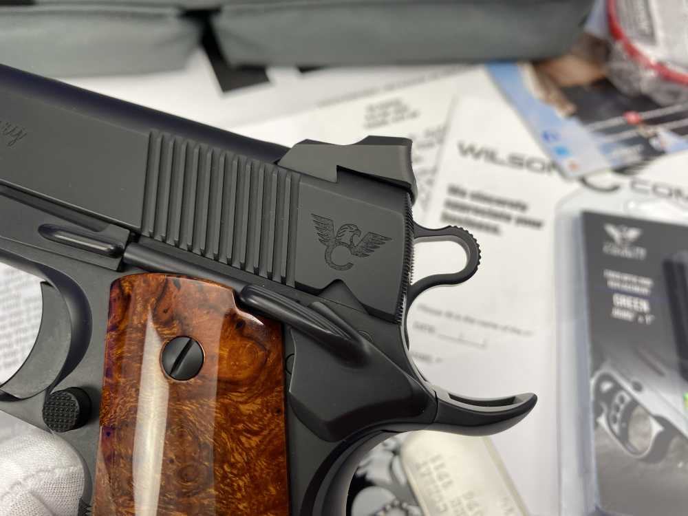 SCARCE Wilson Combat 1911 CQB 40TH ANNIVERSARY .38 Super *CONSUMER UNFIRED*-img-35