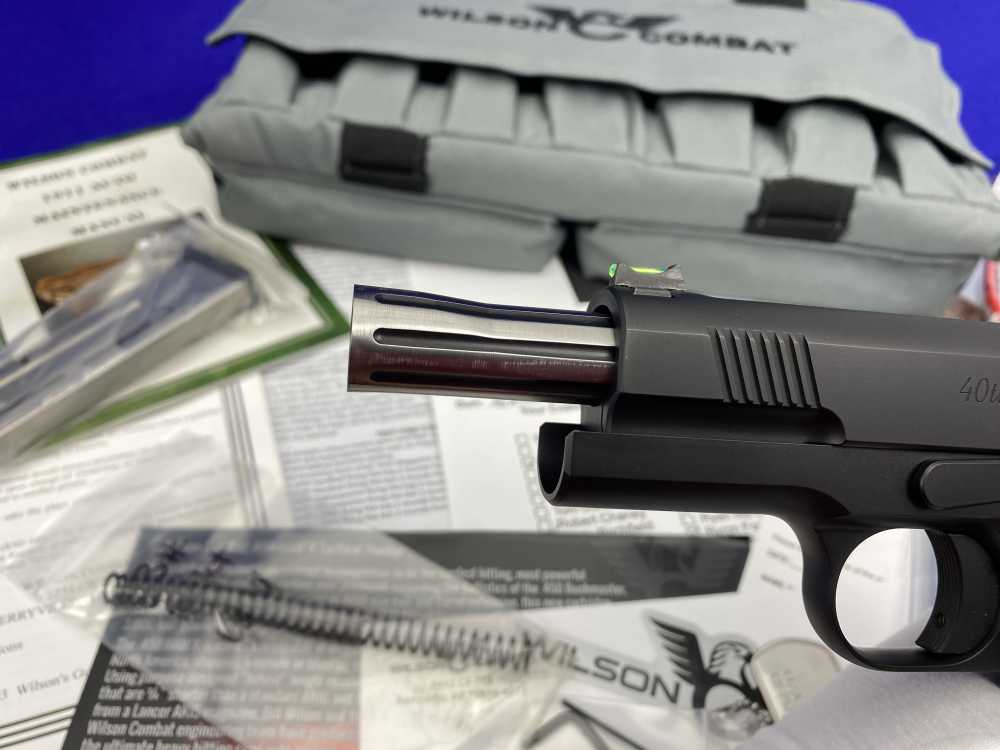 SCARCE Wilson Combat 1911 CQB 40TH ANNIVERSARY .38 Super *CONSUMER UNFIRED*-img-41