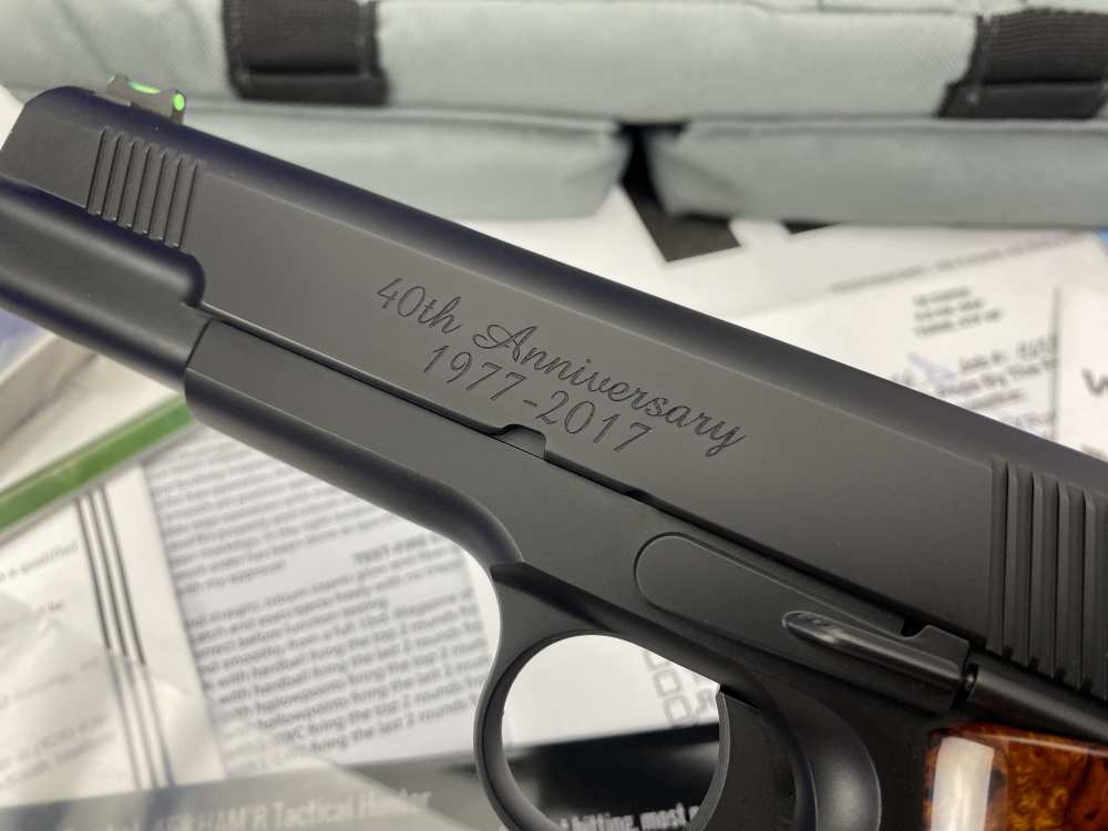 SCARCE Wilson Combat 1911 CQB 40TH ANNIVERSARY .38 Super *CONSUMER UNFIRED*-img-36