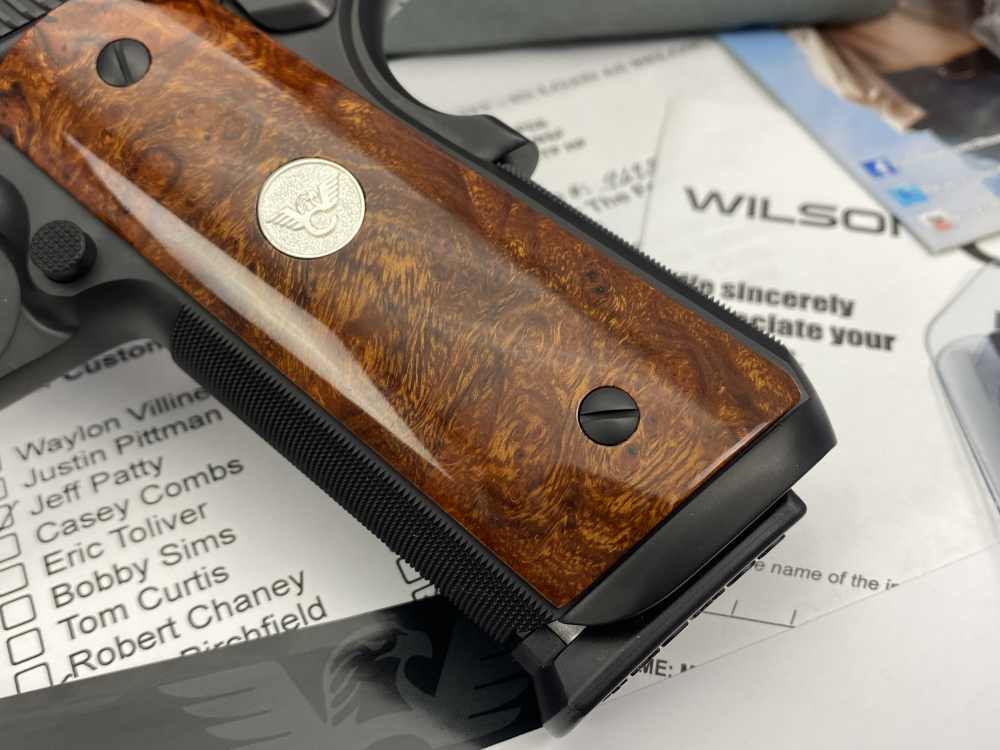 SCARCE Wilson Combat 1911 CQB 40TH ANNIVERSARY .38 Super *CONSUMER UNFIRED*-img-4