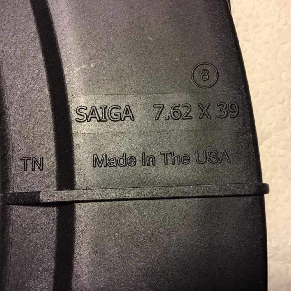 SGM Tactical Saiga 30-Round Black Polymer Ammo Magazine (New)-img-1