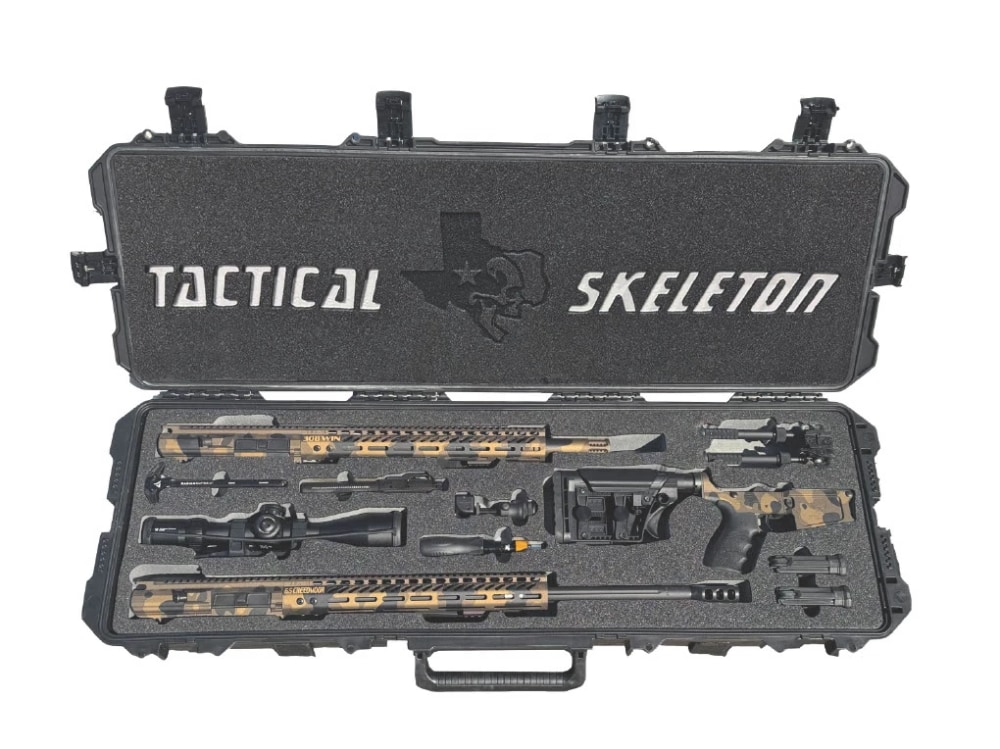 Tactical Skeleton AR10 Dual-Caliber Precision Rifle System 24" 6.5 Creed-img-0
