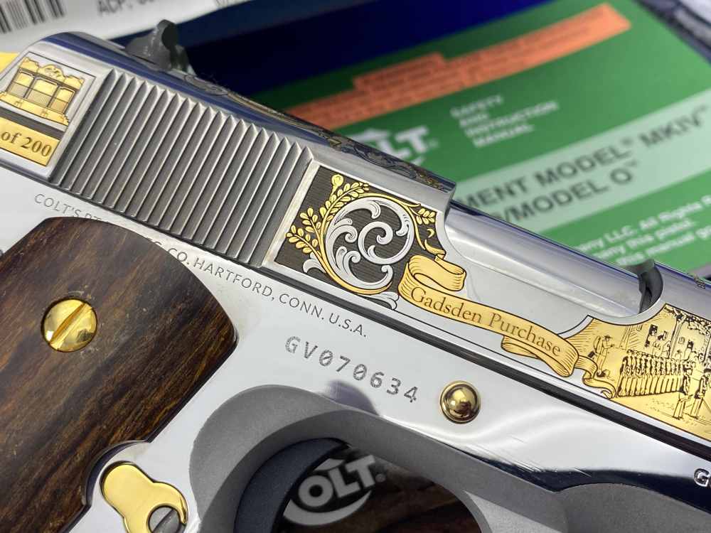 Colt 1911 Government 45ACP -SK CUSTOMS JAMES GADSDEN- Only 200 Produced-img-25