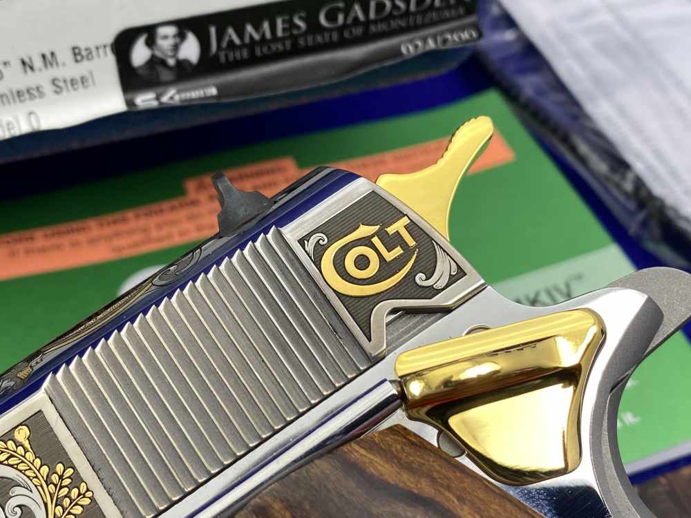 Colt 1911 Government 45ACP -SK CUSTOMS JAMES GADSDEN- Only 200 Produced-img-14