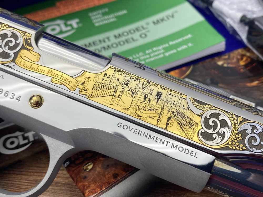 Colt 1911 Government 45ACP -SK CUSTOMS JAMES GADSDEN- Only 200 Produced-img-24