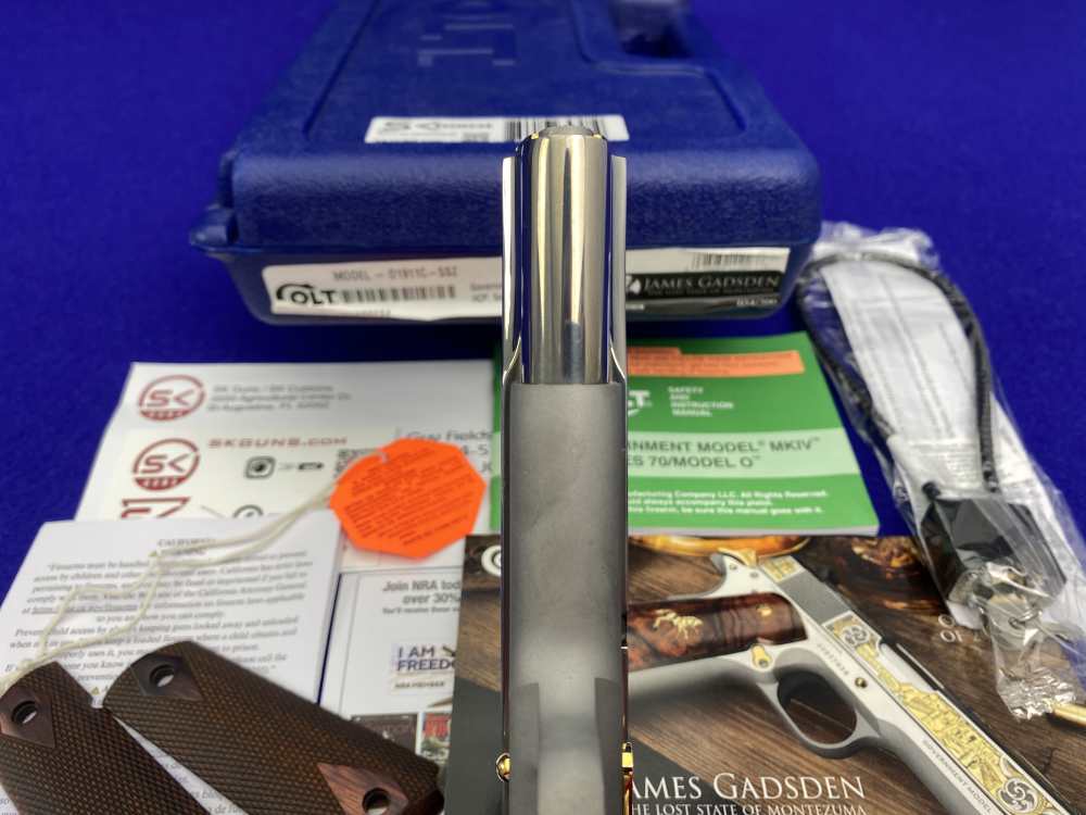 Colt 1911 Government 45ACP -SK CUSTOMS JAMES GADSDEN- Only 200 Produced-img-41