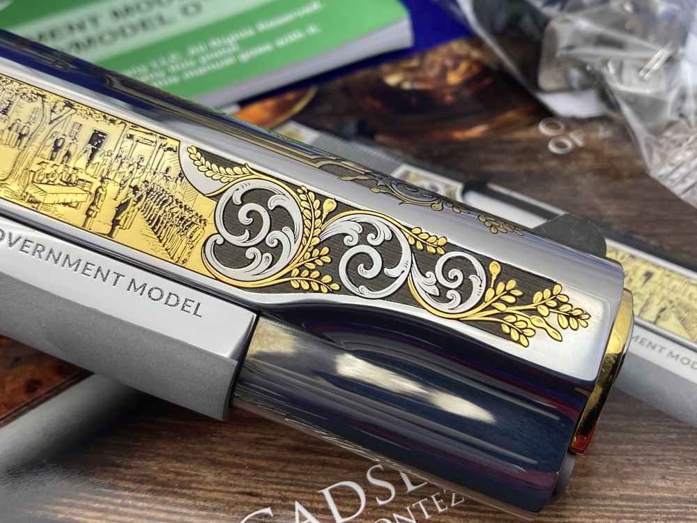 Colt 1911 Government 45ACP -SK CUSTOMS JAMES GADSDEN- Only 200 Produced-img-23