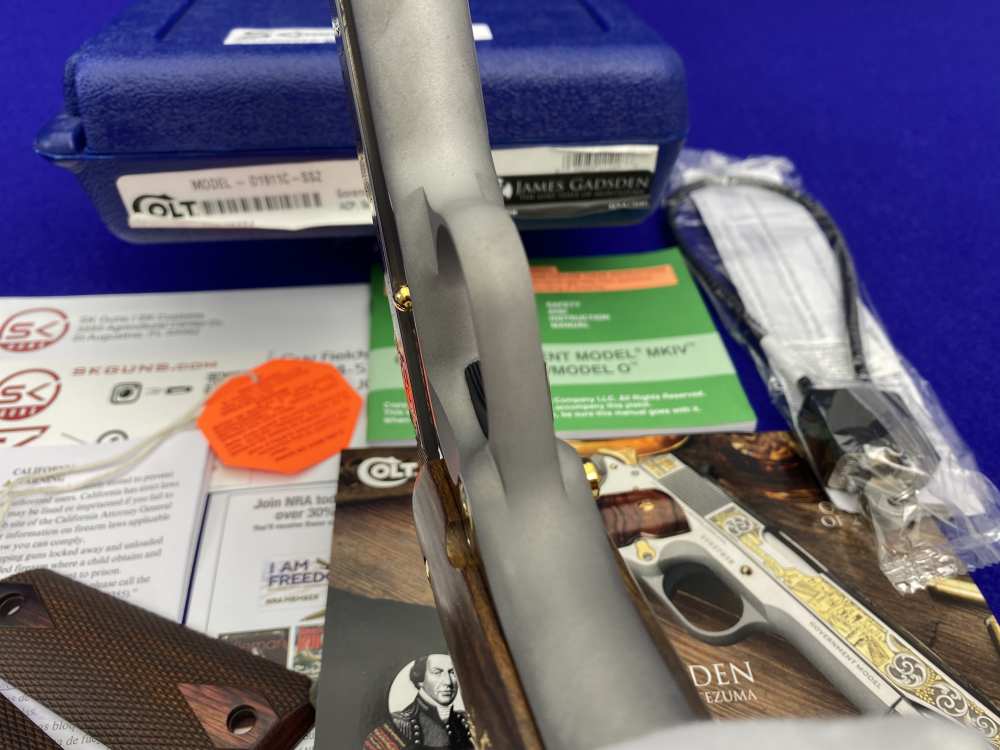 Colt 1911 Government 45ACP -SK CUSTOMS JAMES GADSDEN- Only 200 Produced-img-39