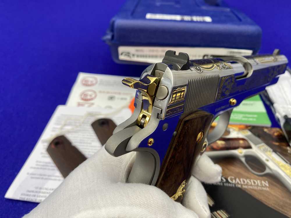 Colt 1911 Government 45ACP -SK CUSTOMS JAMES GADSDEN- Only 200 Produced-img-29