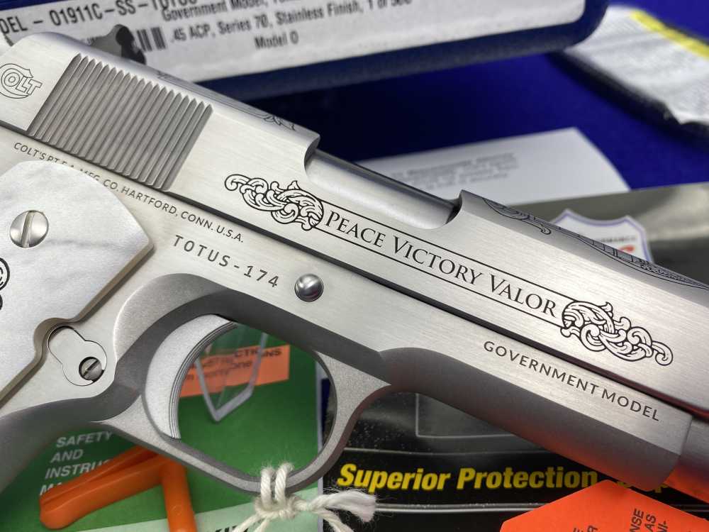 Colt 1911 Government 45ACP 5" *TOMB OF THE UNKNOWN SOLDIER ONE OF 500*-img-23
