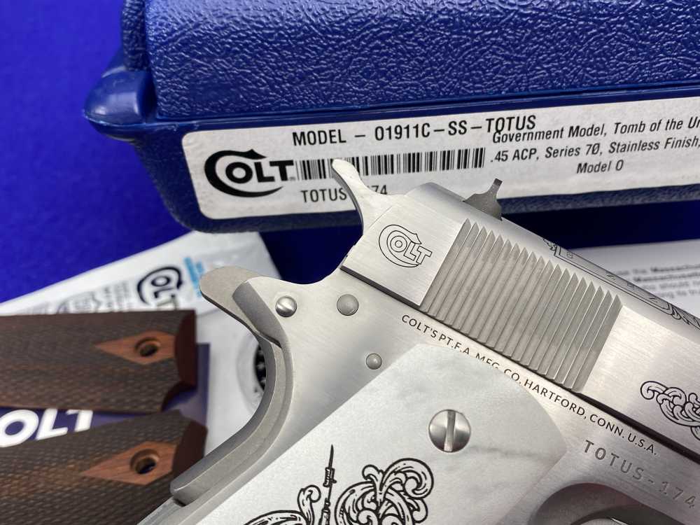Colt 1911 Government 45ACP 5" *TOMB OF THE UNKNOWN SOLDIER ONE OF 500*-img-18