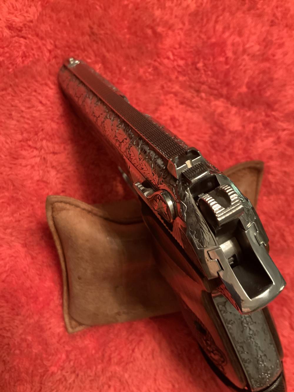 Walther PPKs .22 *MINT* Engraved 1969  Original Box, Manual, Test Target -img-14