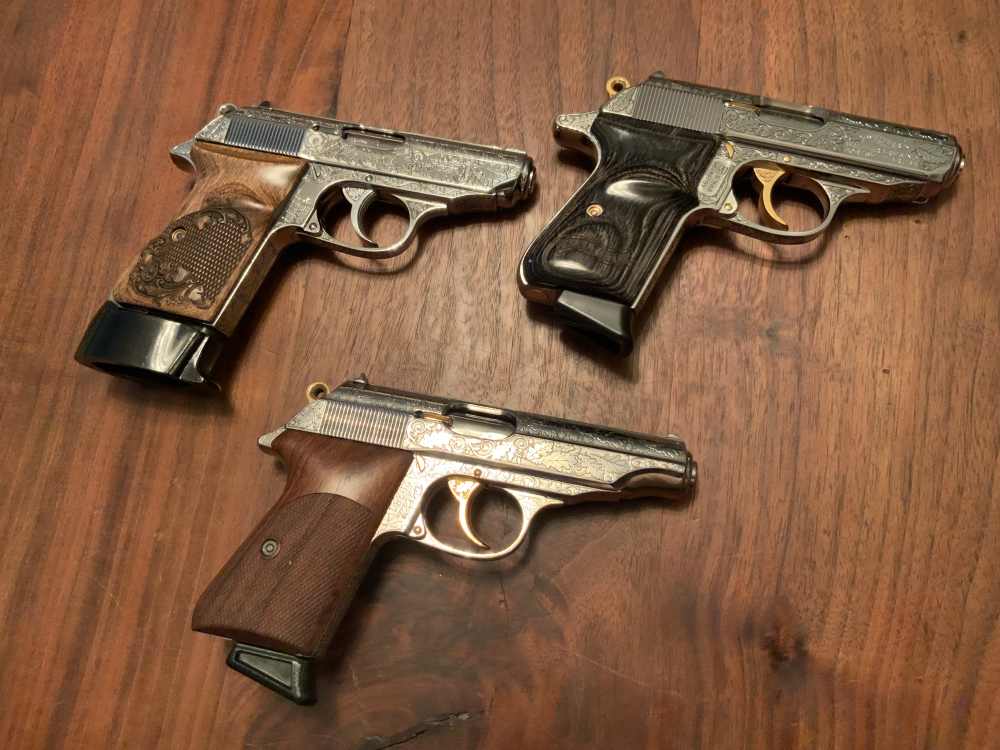Walther PPKs .22 *MINT* Engraved 1969  Original Box, Manual, Test Target -img-20